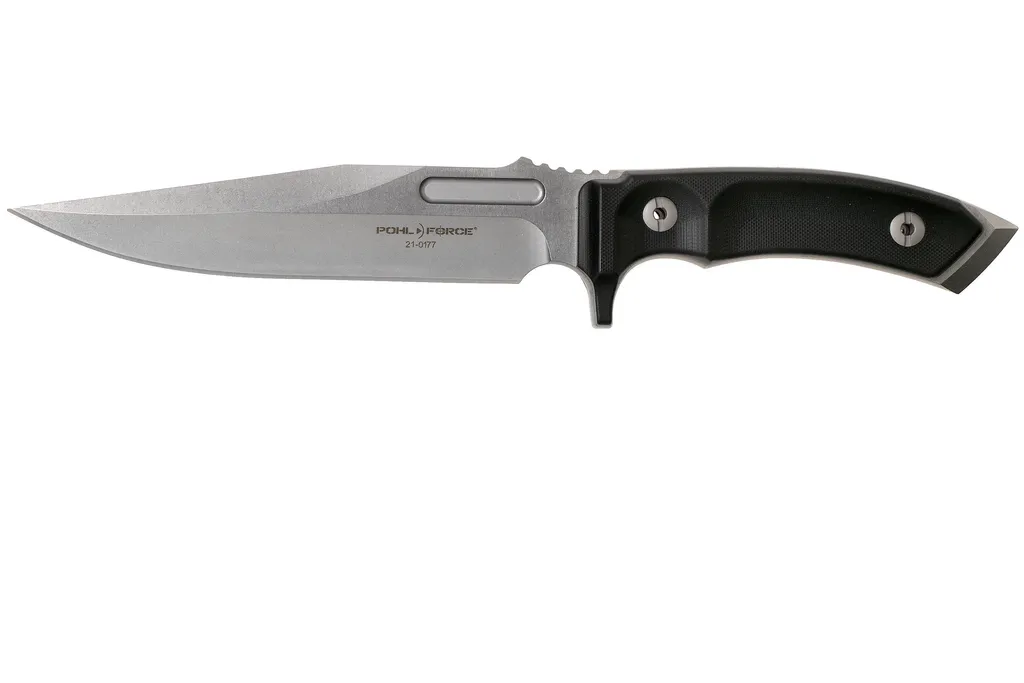 Pohl Force Tactical Eight Stonewashed 5004 couteau de survie, Dietmar Pohl design