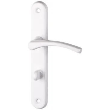 Poignée de porte intérieur - Absolu - sur plaque - entraxe 195 mm - condamn - ALPERTEC