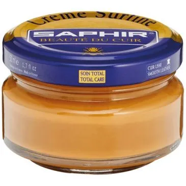 Pommadier pot 50ml cuir naturel Saphir - SAPHIR