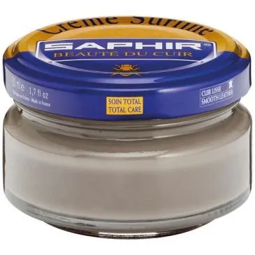 Pommadier pot 50ml gris taupe Saphir - SAPHIR
