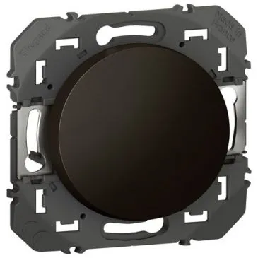 Poussoir 6a noir Dooxie composable - LEGRAND
