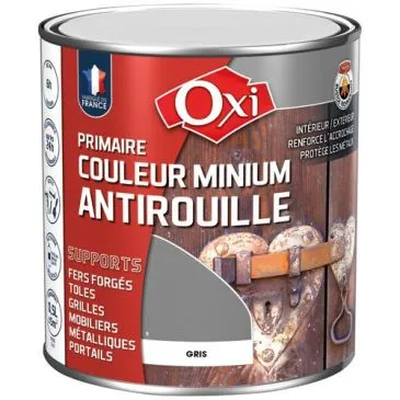 Primaire Minium antirouille 250 ml gris - OXI