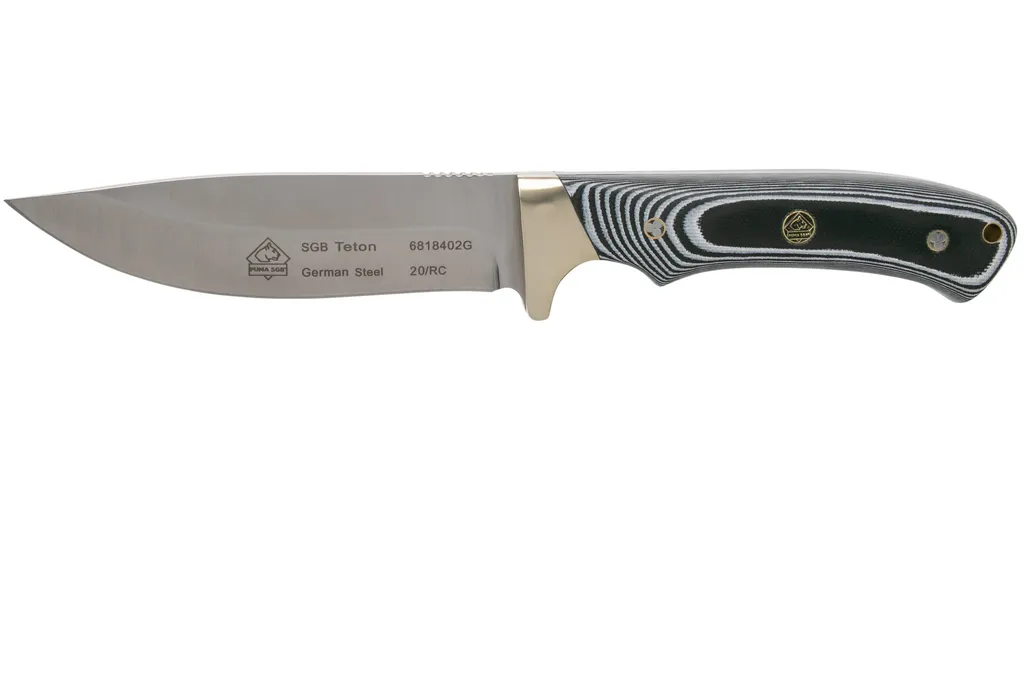 PUMA SGB Teton, Black G10 6818402G couteau de chasse