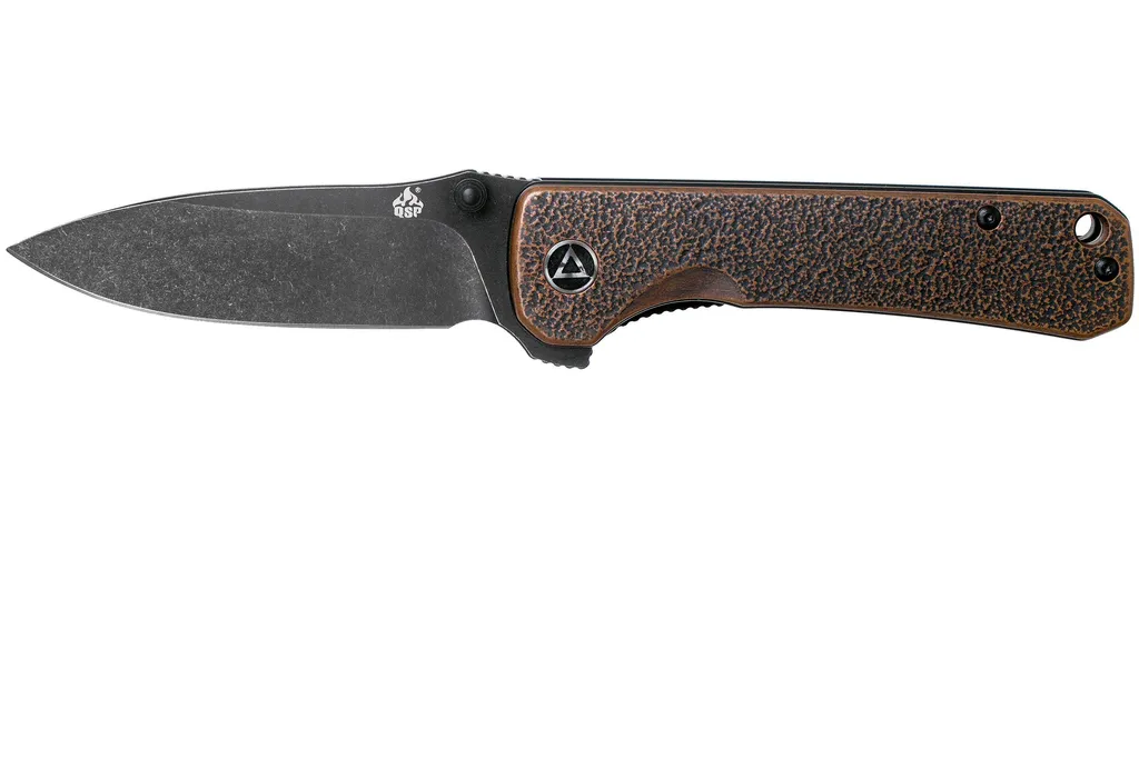 QSP Knife Hawk QS131-N Copper, Blackwashed couteau de poche