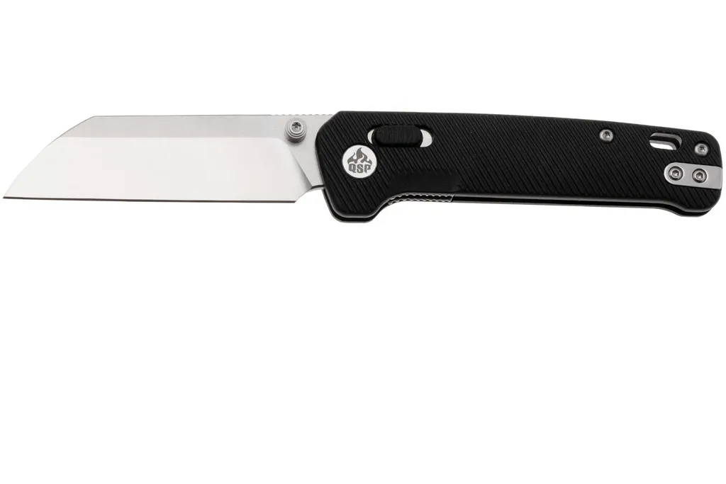QSP Knife Penguin Glyde QS130GL-A1 Two-Tone 14C28N, Black FRN, couteau de poche