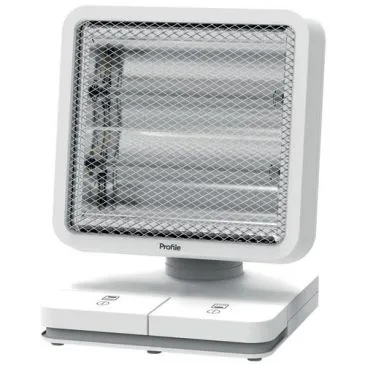Radiateur quartz commande à pédale 600 W blanc - PROFILE