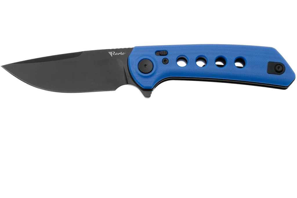 Reate PL-XF PVD Nitro-V, Blue G10, couteau de poche
