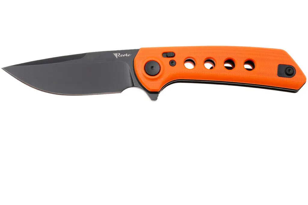 Reate PL-XF PVD Nitro-V, Orange G10, couteau de poche