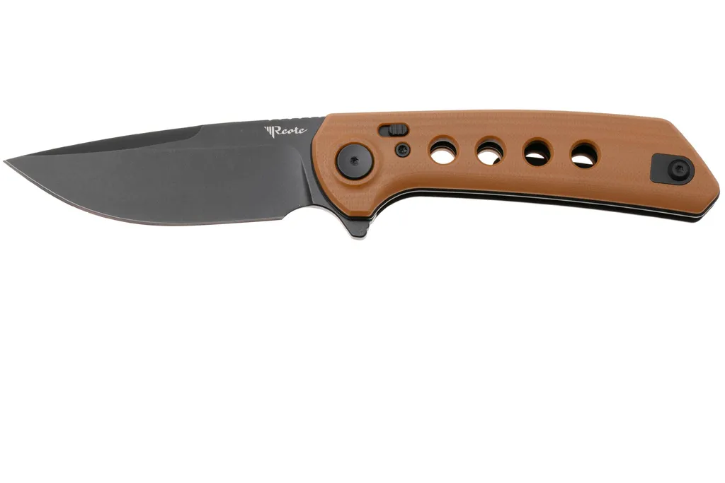 Reate PL-XF PVD Nitro-V, Tan G10, couteau de poche