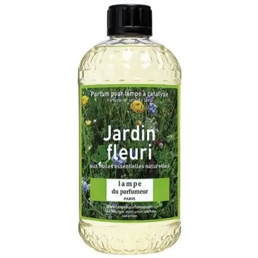 Recharge pour lampe 500 ml jardin fleuri - LAMPE DU PARFUMEUR