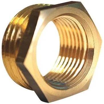 Réduction 6 pans sans butée - Mâle 20x27 (3/4") - Femelle 15x21 (1/2") - la - BOUTTE