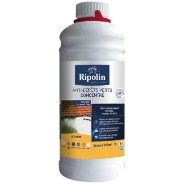 Ripolin anti dépôts verts concentré incolore 1l - RIPOLIN