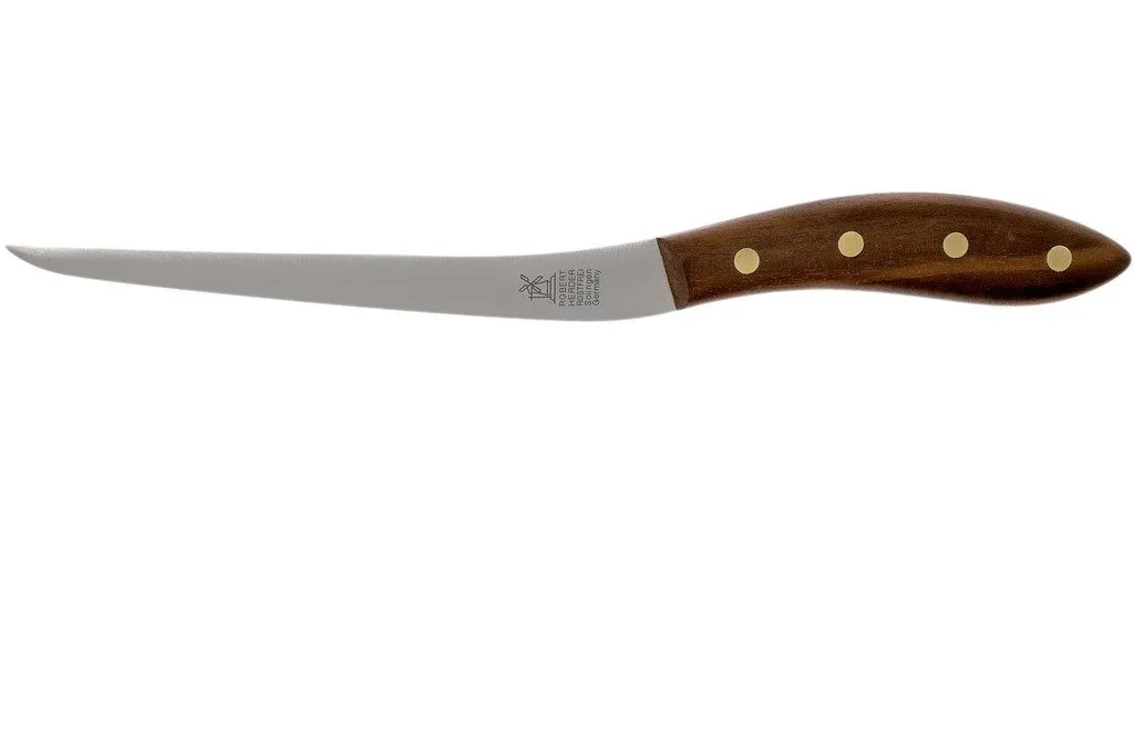 Robert Herder Edwin Vinke's special , couteau de sole flexible 17 cm noyer