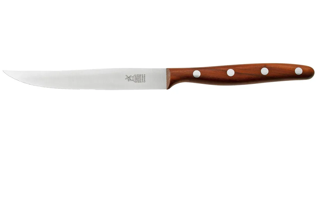 Robert Herder Steak Knife Slim 2007475040000 acier inoxydable, bois de prunier, 12 cm