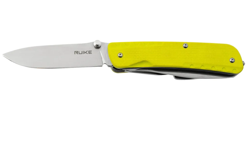 Ruike LD43 Trekker couteau de poche secours, vert