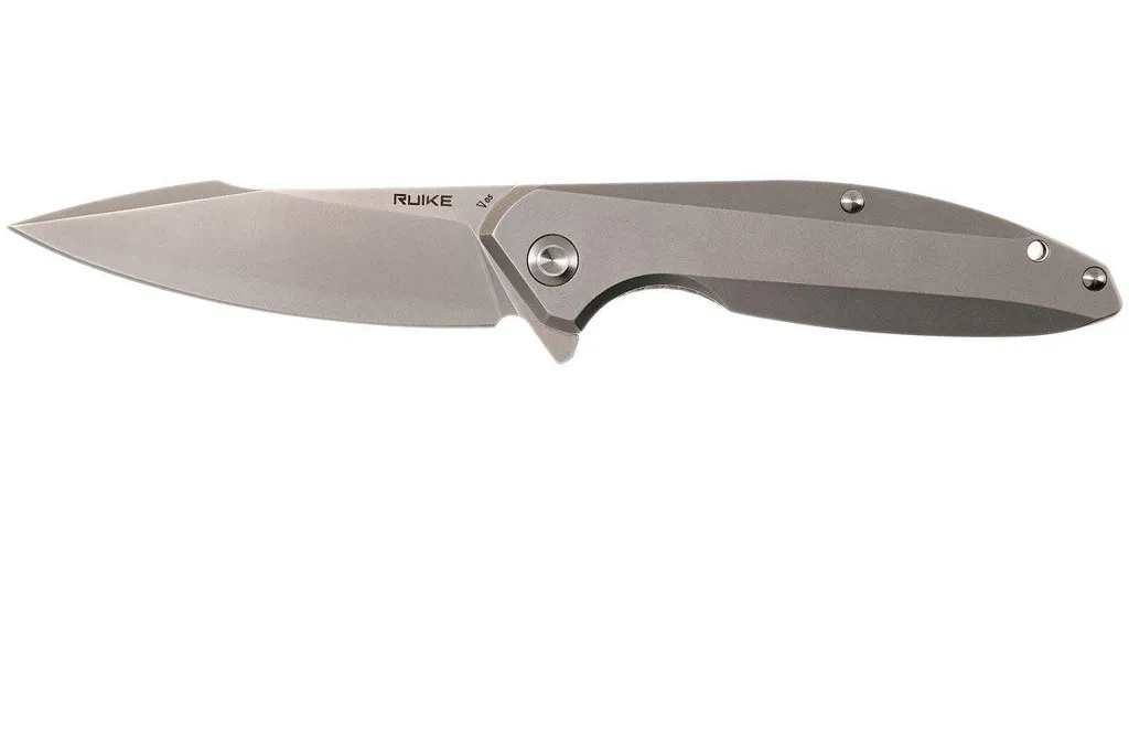 Ruike P128-SF couteau de poche, Stonewashed finish