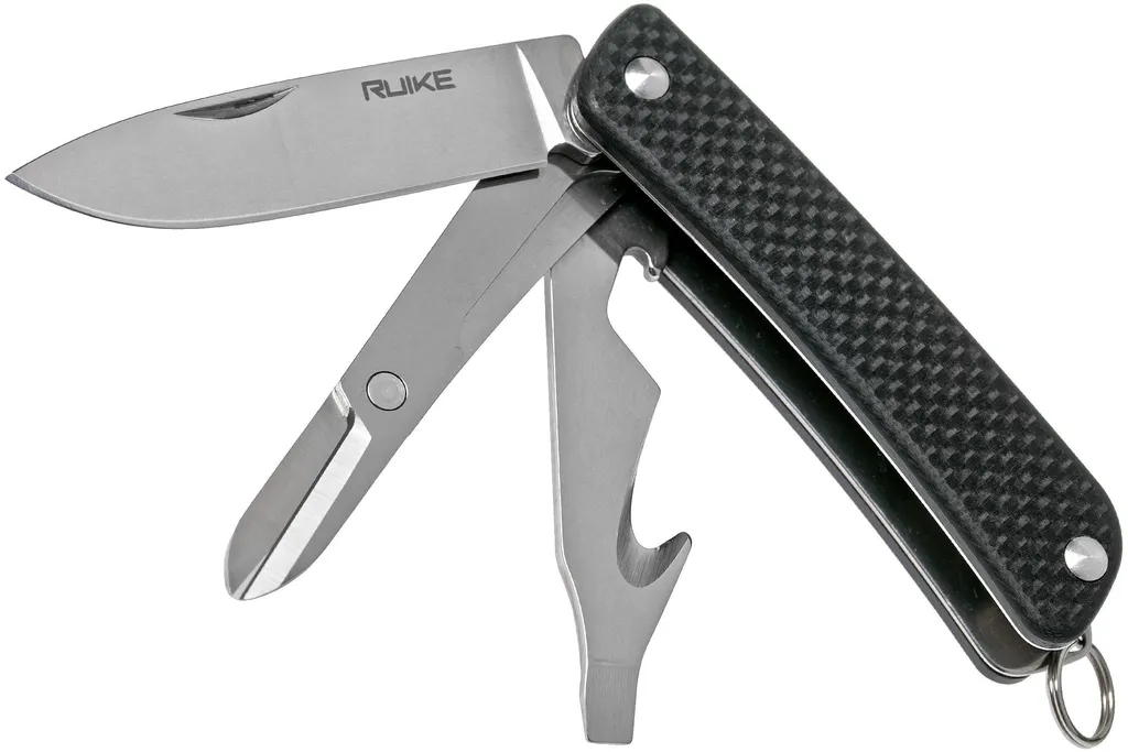 Ruike S31-B Black couteau de poche porte-clés