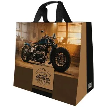 Sac cabas polypro tisse moto 33l - SPHERE
