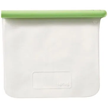 Sac plat réutilisable 1 L / Format M - Silicone Bag - LEKUE