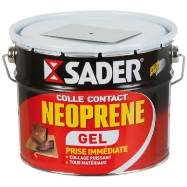 Sader colle contact néoprène gel seau 2.5l - SADER