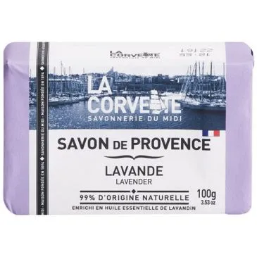 Savon de provence lavande 100g - LA CORVETTE