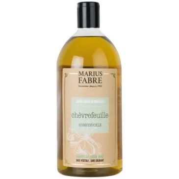 Savon liquide de Marseille 1L chèvrefeuille - MARIUS FABRE