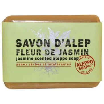 Savonnette d'Alep fleur de jasmin 100 g - ALEPPO SOAP
