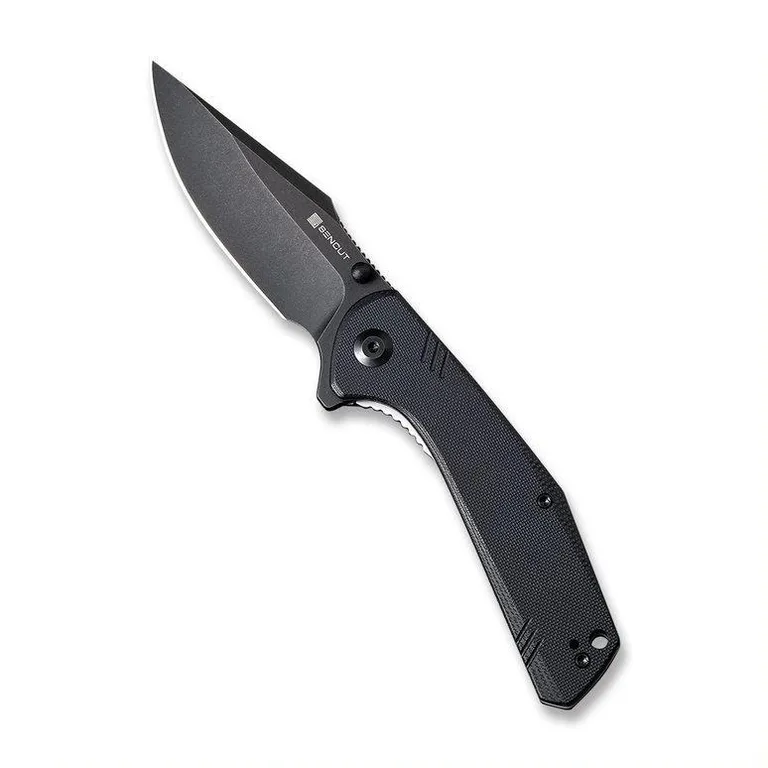 SENCUT Actium Black SA02C Black G10 couteau de poche