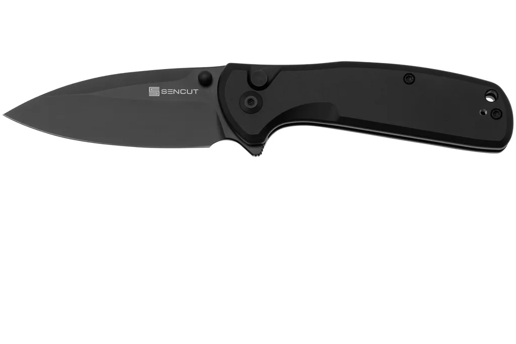 SENCUT ArcBlast S22043B-1 Black Aluminum, couteau de poche