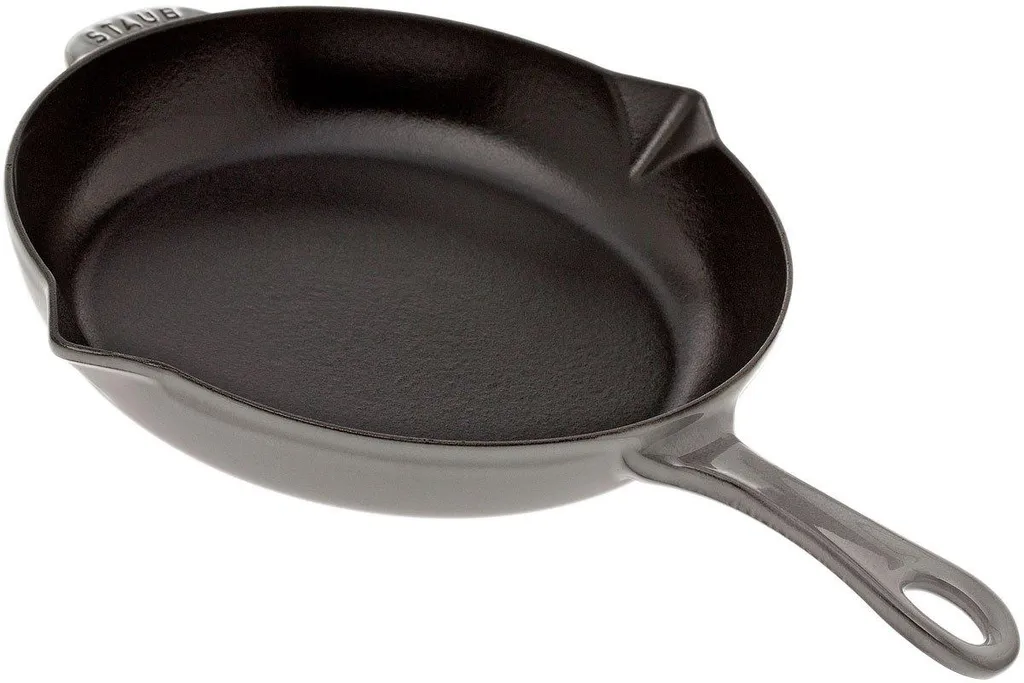 Skillet Staub 26 cm, gris