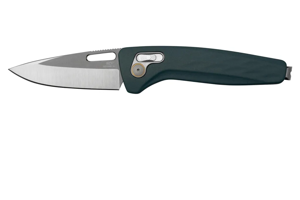 SOG One-Zero XR Smoke Gray Aluminum, Satin Chrome 12-73-04-57 couteau de poche