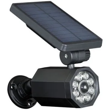 Spot solaire mural au désign caméra de surveillance 400 lm - EZSOLAR
