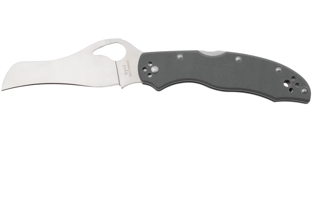Spyderco Byrd Gooney BY24GPGY Gray G10, couteau de poche