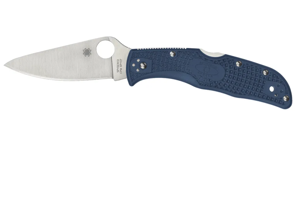 Spyderco Endela Lightweight CPM SPY27 C243PCBL Cobalt Blue FRN, couteau de poche