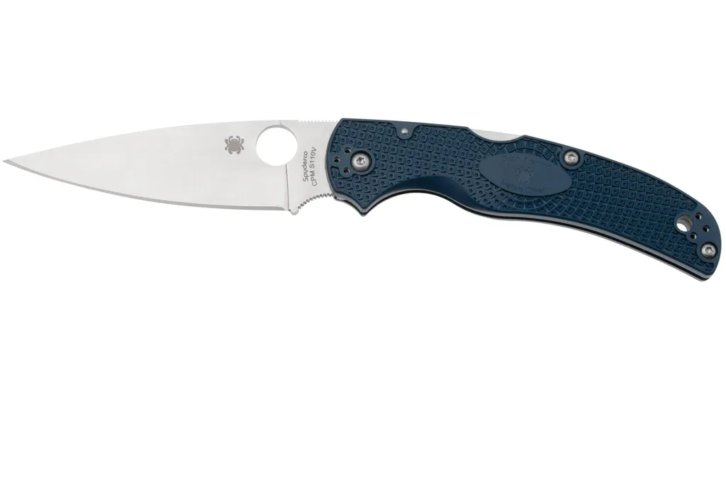 Spyderco Native Chief Dark Blue Lightweight CPM 110V C244PDBL Blue FRN couteau de poche