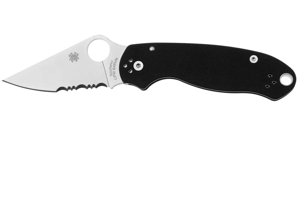 Spyderco Para 3 C223GPS partly serrated couteau de poche