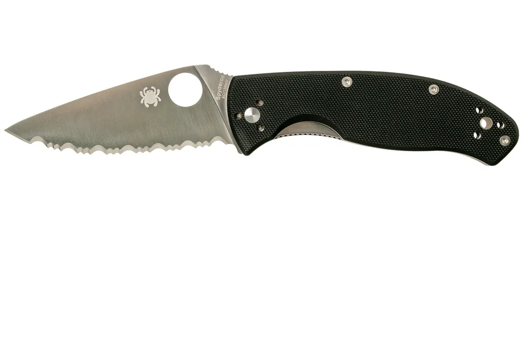 Spyderco Tenacious C122GS serrated couteau de poche