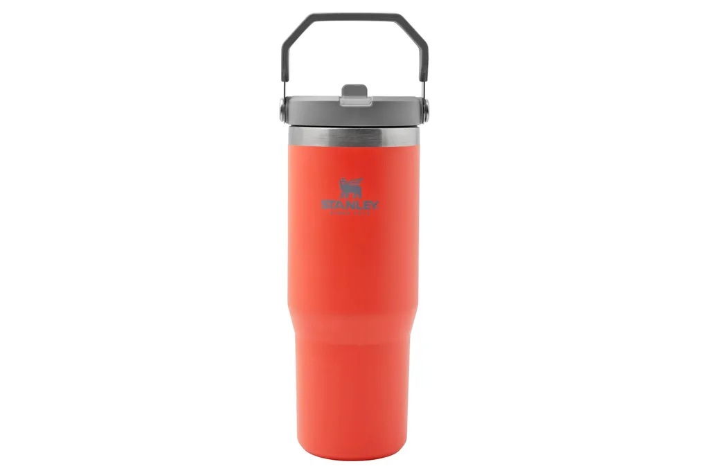 Stanley The IceFlow Flip Straw Tumbler 10-09993-195, Guava, gourde, 890 ml