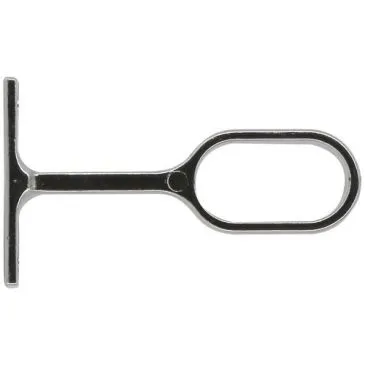 Support - My dressing - 55 mm - axe/mur - 30 x 15 mm - chrome - lot de 2 - MOBOIS