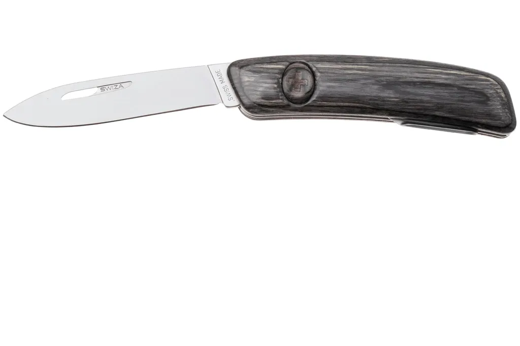 Swiza D01 AM, KNI.0016.6510, Laminate Black, couteau suisse, 4 outils