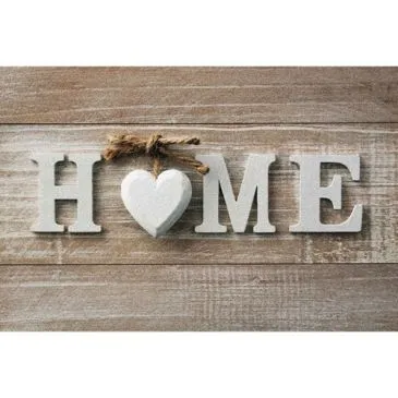 Tapis boston home coeur 50x80 cm - IDMAT