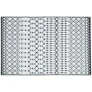 Tapis extérieur jacquard 120 x 180 cm agadir - JARDILINE