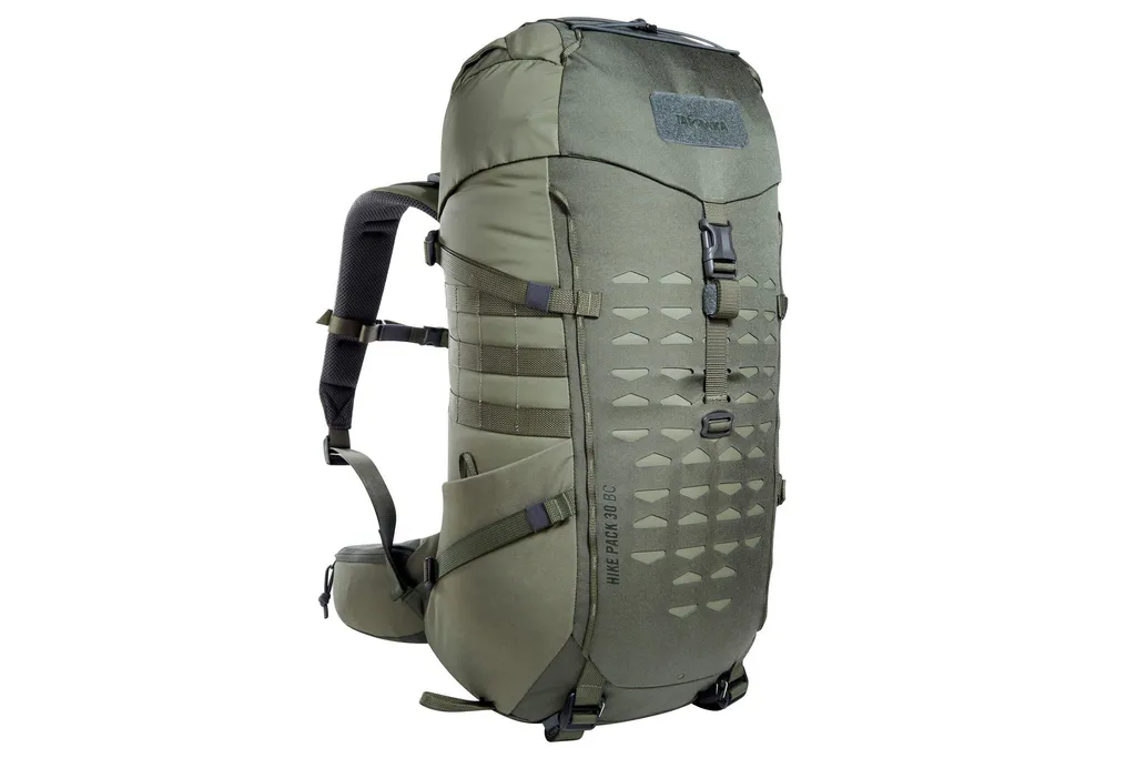Tatonka Hike Pack 30 BC 1542-332 Stone Grey Olive Cordura 500D, sac à dos