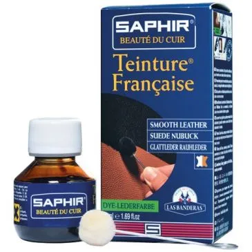 Teinture française 50ml marron foncé Saphir - SAPHIR