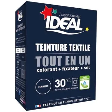Teinture idéal tout en 1 230gr bleu marine - IDEAL