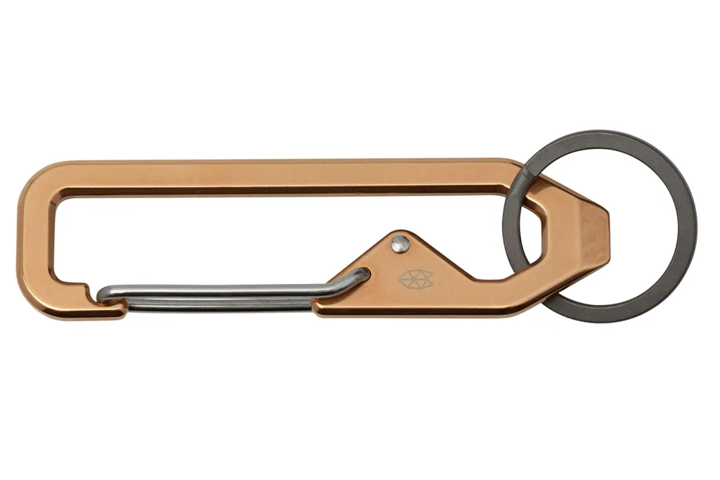The James Brand Holcombe Rose Gold, Stainless, mousqueton