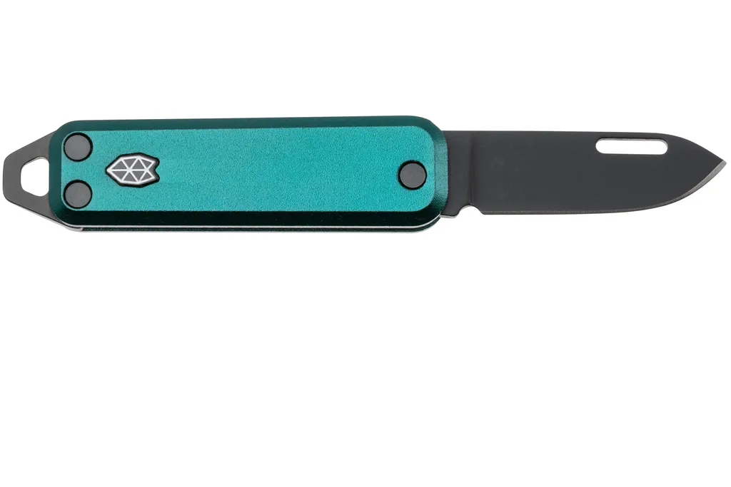 The James Brand The Elko, Emerald Aluminum, Black KN117249-00 couteau de poche