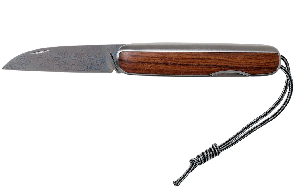 The James Brand The Pike, Rosewood, Damascus, KN110159-00 couteau de poche