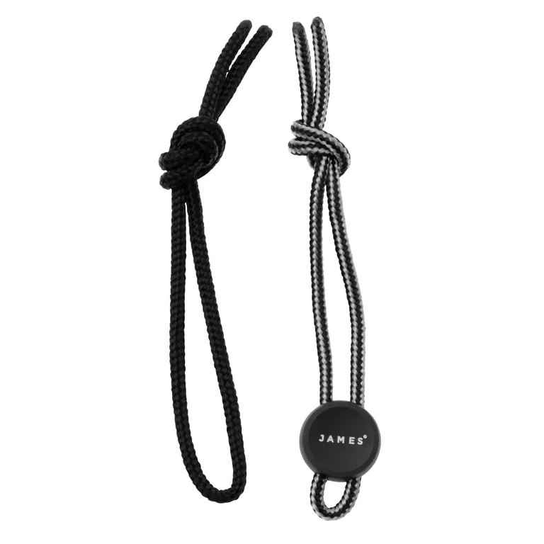 The James Brand The Ulu ES213970-10 zwart, lanyard en paracorde
