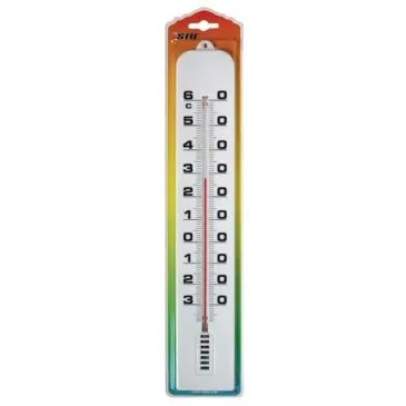 Thermomètre ambian.plas.410x68 bl .993 - STIL